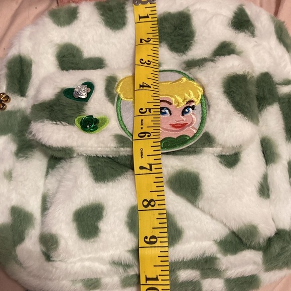 Disney Tinkerbell Mini fuzzy backpack - Picture 7 of 8